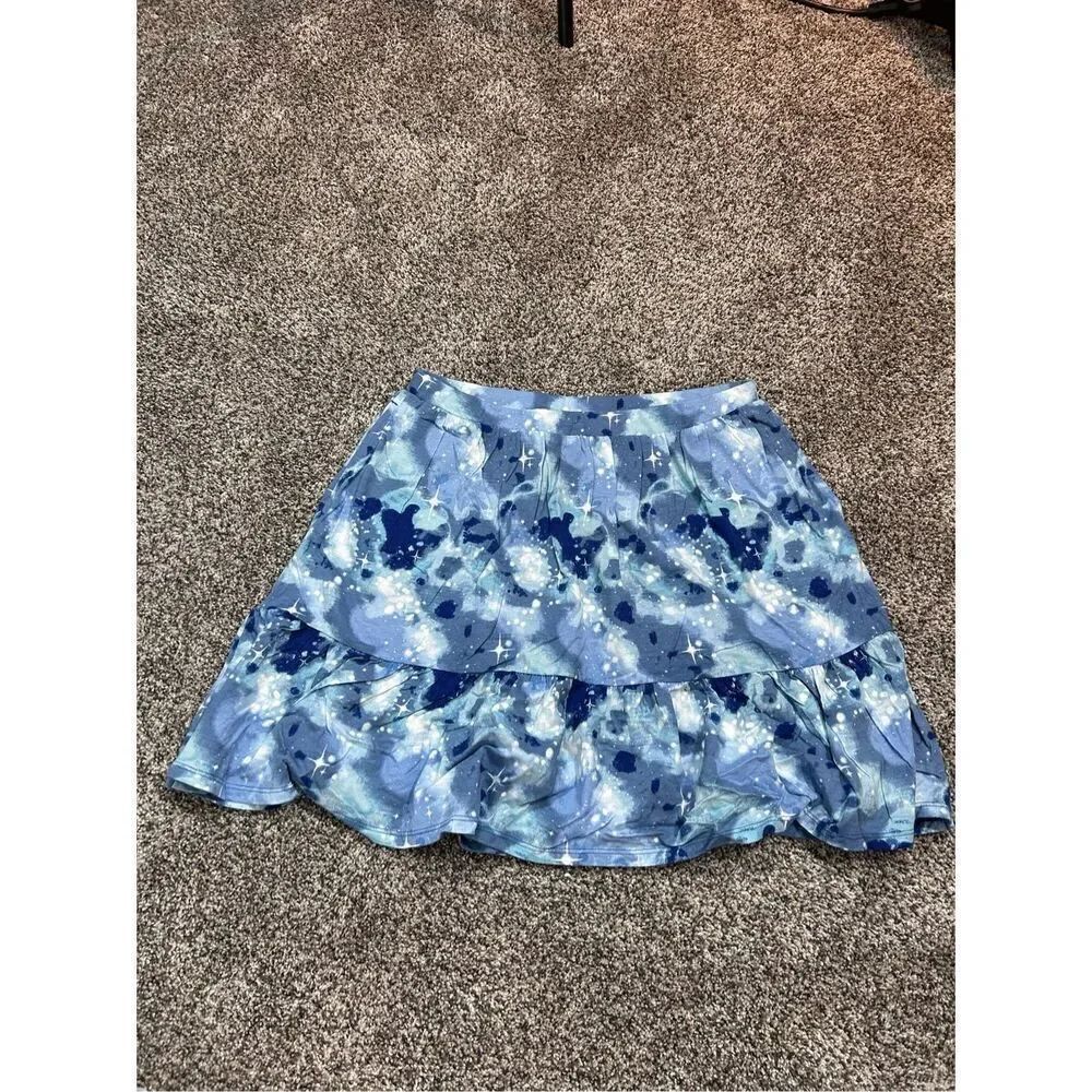 ‼️sale‼️Lands End blue skort size 14/16 C34-4 - 2